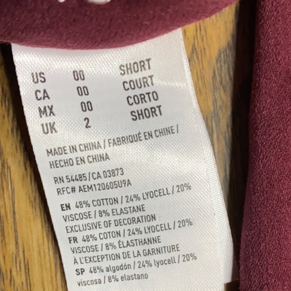 AEO Super Low Jeggings Size 00 Short - Picture 10 of 13